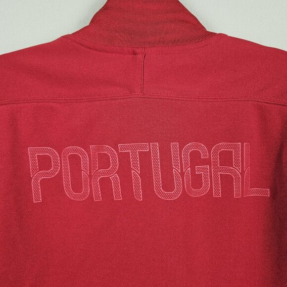 Y2K NIKE Portugal National Football Team Training Jacket SZ Large 447897 Soccer - Picture 5 of 16
